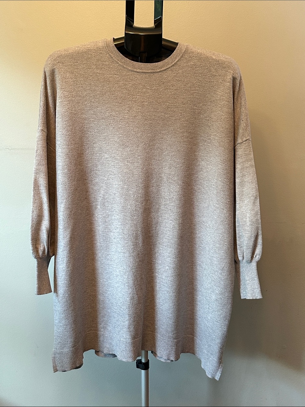 BB Dakota by Steve Madden Heather Gray Knit Sweater‎ Dress Tunic